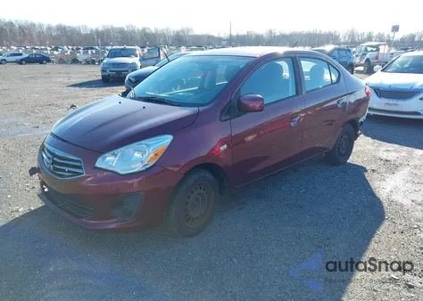 2017 Mitsubishi Mirage G4 Es from USA, damaged, VIN ML32F3FJ3HHF18034